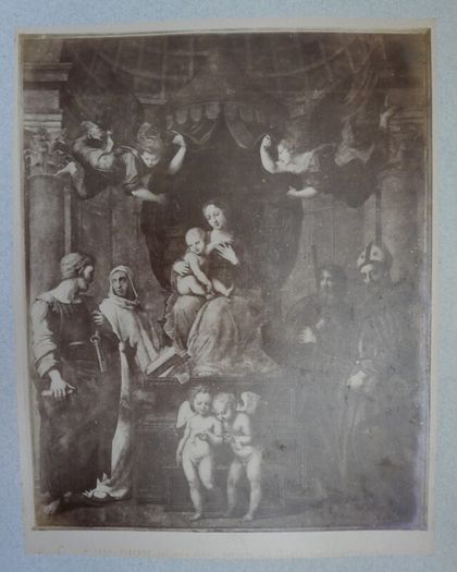 Victorian Photograph Album Photo Card Album  Antique Cabinet Card Photographs Photos ITALIA 21 Page 42 Photos