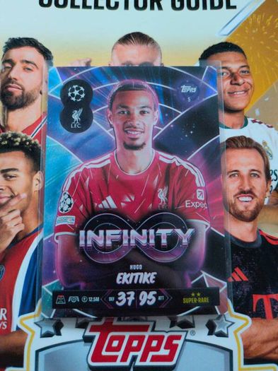 Hugo Ekitike Infinity Topps Match Attax 20th Anniversary 2026/27