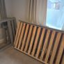 Grey Wooden Bunk Bed for Sale - Two Mattresses Included Image 4