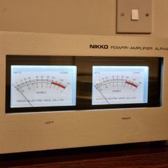Nikko alpha II dual mono power amplifier