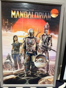 Framed Star Wars Poster