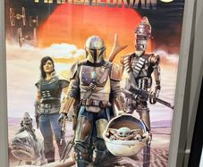 Framed Star Wars Poster