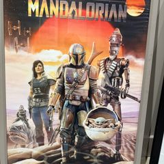 Framed Star Wars Poster
