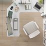 New Maple white office desk - FREE P&P Image 4
