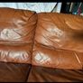 Tan Leather sofa suits Image 8