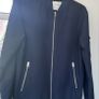 Jack & Jones Gents Navy Pilot Bomber Zipped Jacket. Excellent Condition. Size Small-medium Image 4