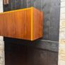 Mid Century Teak Modular Hanging Front Cabinet by PS Systems of Randers Denmark Image 2
