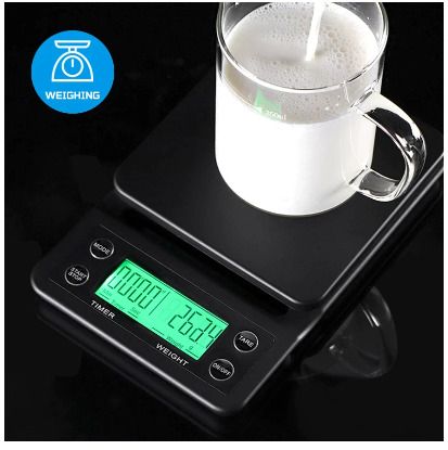 BRAND NEW Hand coffee timing electronic scale Weighing,Timing,Countdown professional electronic scale