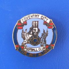 COVENTRY CITY FOOTBALL CLUB (The Sky Blues) - a supporter's enamel badge