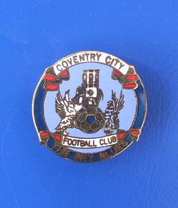 COVENTRY CITY FOOTBALL CLUB (The Sky Blues) - a supporter's enamel badge
