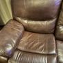 2 seater recliner sofa - brown Image 3