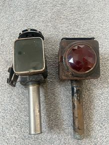 Antique Bicycle Candle Lamps