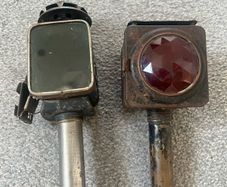 Antique Bicycle Candle Lamps
