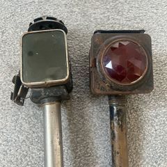 Antique Bicycle Candle Lamps