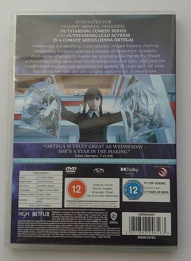 Wednesday - Series 1 - 3x DVD - Adam's  Family