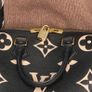 Louis Vuitton Speedy 25 Bandouliere Bicolour Monogram Empreinte (NFID) GH Image 4