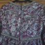 Vintage handmade metallic brocade dress (free post) Image 7