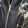 ZARA black embroidered detail jacket Sz L (Fit 12-14UK) - Rrp 69.99 (New) Image 5