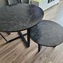Round dining table with a matching coffee table Image 5