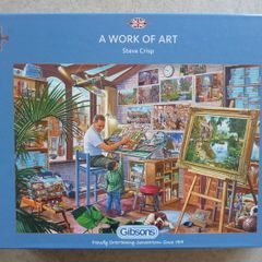 2000 piece jigsaw - A work of art
