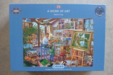 2000 piece jigsaw - A work of art