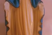 virgin Mary holy water holder