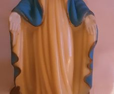 virgin Mary holy water holder