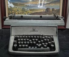 vintage typewriter