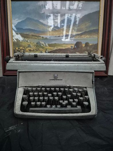 vintage typewriter