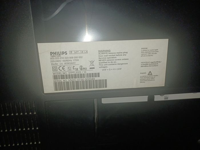 Philips 37" not smart tv