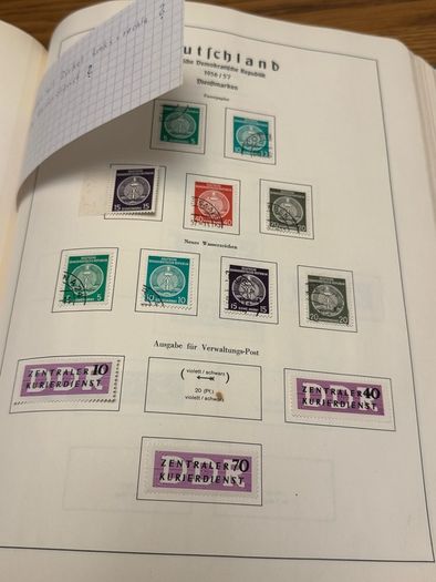 Stamp album GERMANY