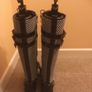 Brand New Black and White Tall Boots, Size 40 Image 2