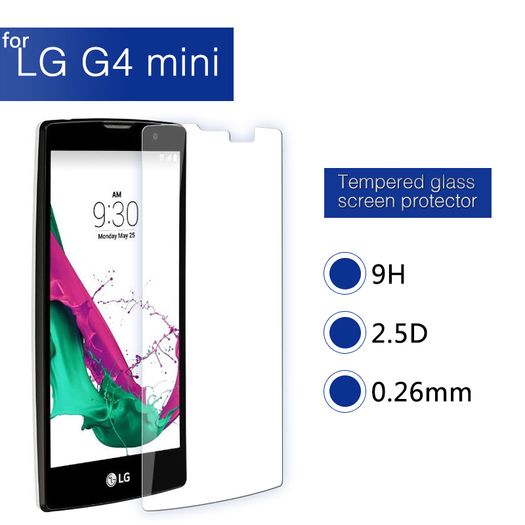 LG G4 mini tempered glass screen protector