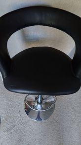Black/Chrome Stools