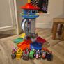 Paw Patrol Lookout Tower with 7 Vehicles and 6 Figures. Like New Image 2