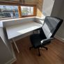 Office Desk 120x70cm + Executive Office Chair Image 8
