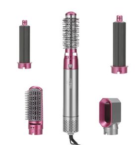 BRAND NEW 5 In 1 Hair Dryer Heat Comb Automatic Curling Iron Professional Hair Styler Straighteners Blow Dryer Styling Tool Curling Irons