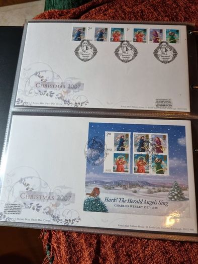 Mint UK FDC album