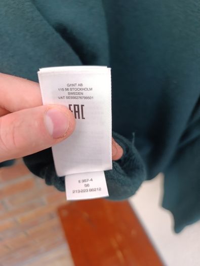Gant Lambswool Jumper Mens 2XL