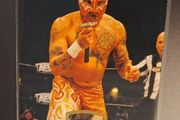 2023 AEW Upper Deck Trading Cards - Gold Shirt Relic - #10 Rey Fenix WWE