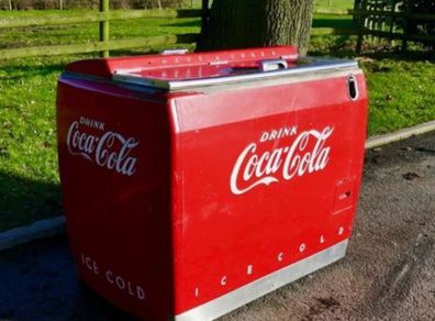 Coca Cola Kelvinator Cooler 50's