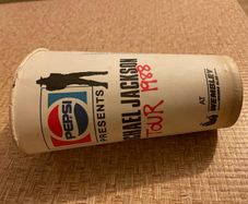 Michael Jackson Pepsi/Wembley Tour Paper Cup