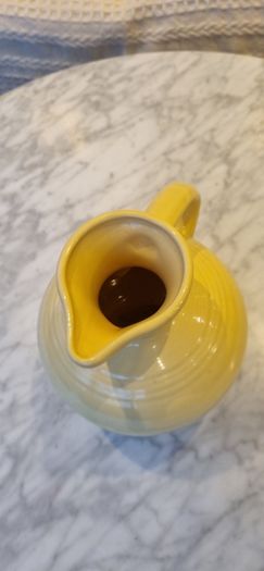 Vintage Fiesta Ware Yellow Jug