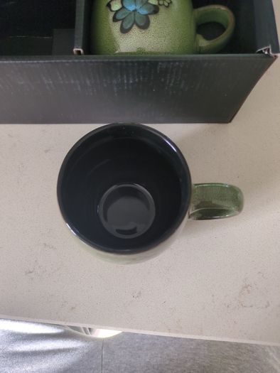 Pottery mug set