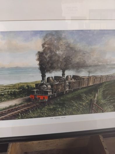The Dingle Train framed print