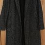 ZARA Straight Fit Long Wool Blend Coat New Image 9