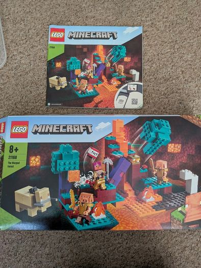 Lego Minecraft 21168 The Warped Forrest