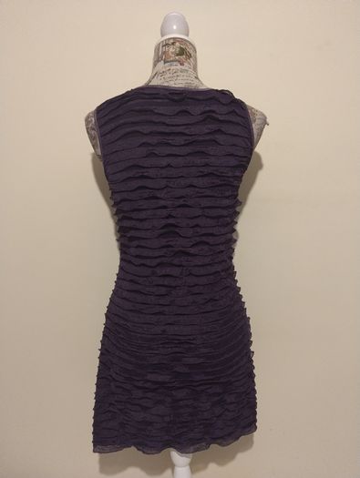 Beautiful Purple Ruffle Dress