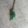 Vintage Carved Man in The Moon Necklace Image 3