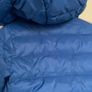 Winter jacket boys down feather water repellent blue Mango 7-8y New Image 7
